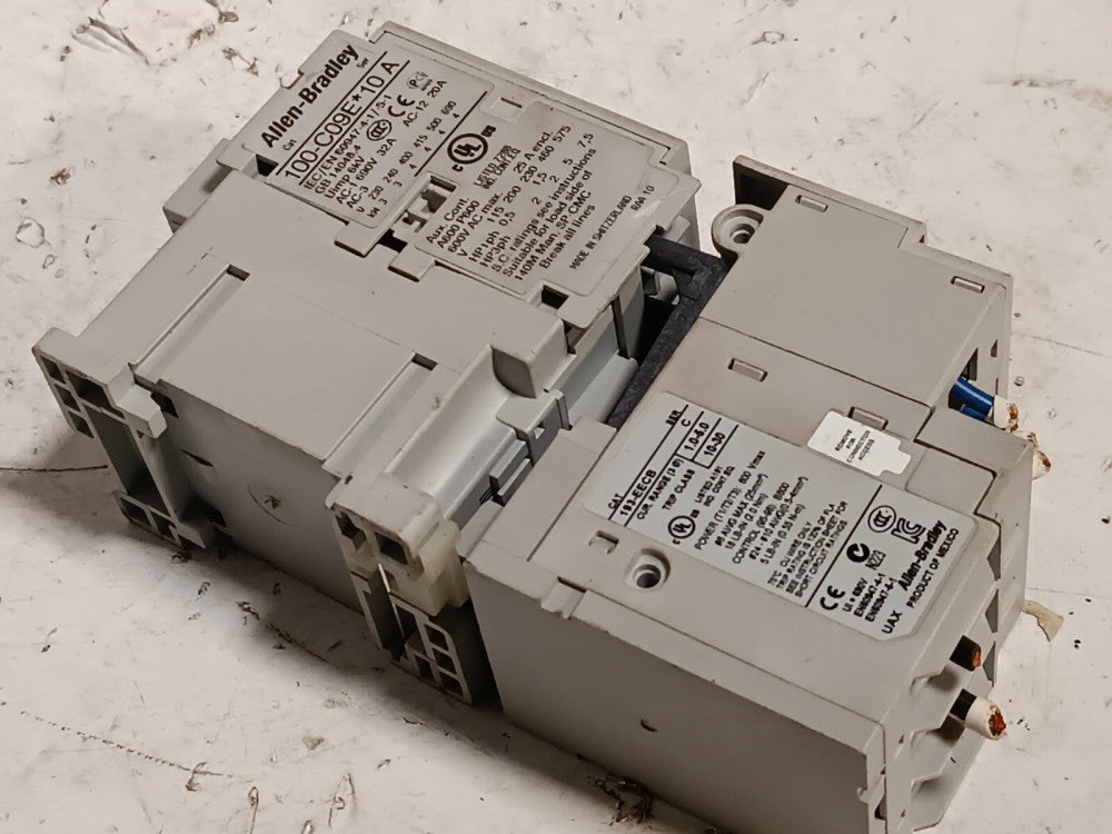 Allen-Bradley 100-C09E*10 Ser A Contactor w/ 193-EECB Ser C Solid State Relay