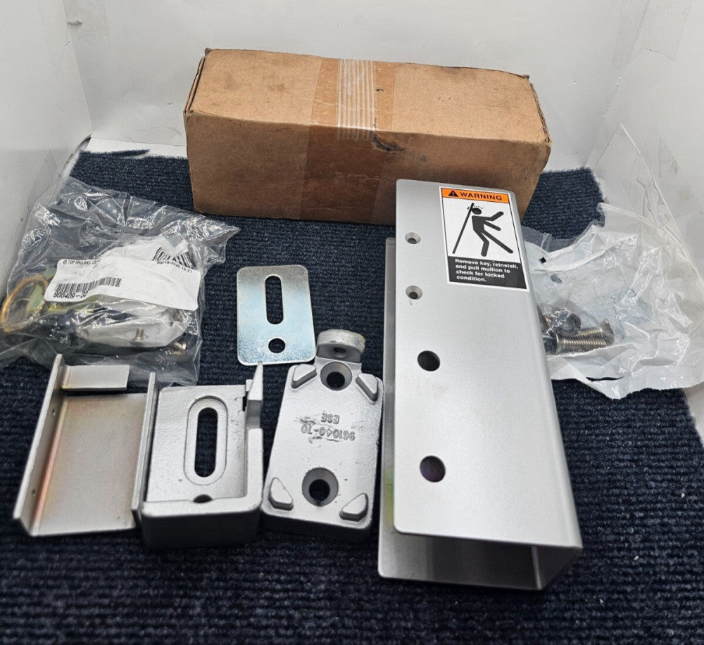 Keyed Mullion Retrofit Install Hardware Aluminum  961040-70 ESE, 900409-32