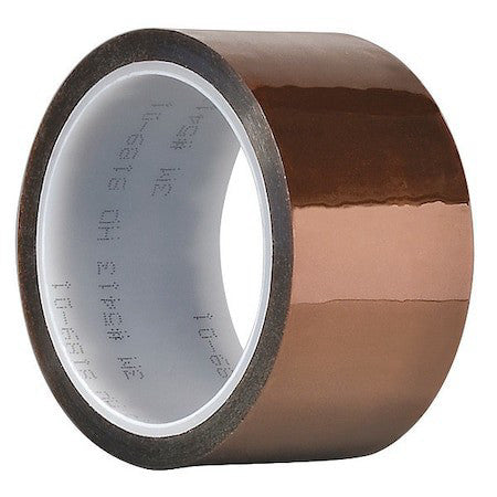 3M 5413 Film Tape,Polyimide,Amber,1/2 In X 36 Yd
