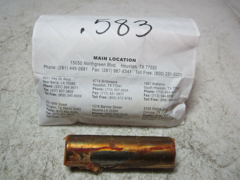 Vermont Gage (111258300) 0.583 Diameter Class ZZ Pin Gage