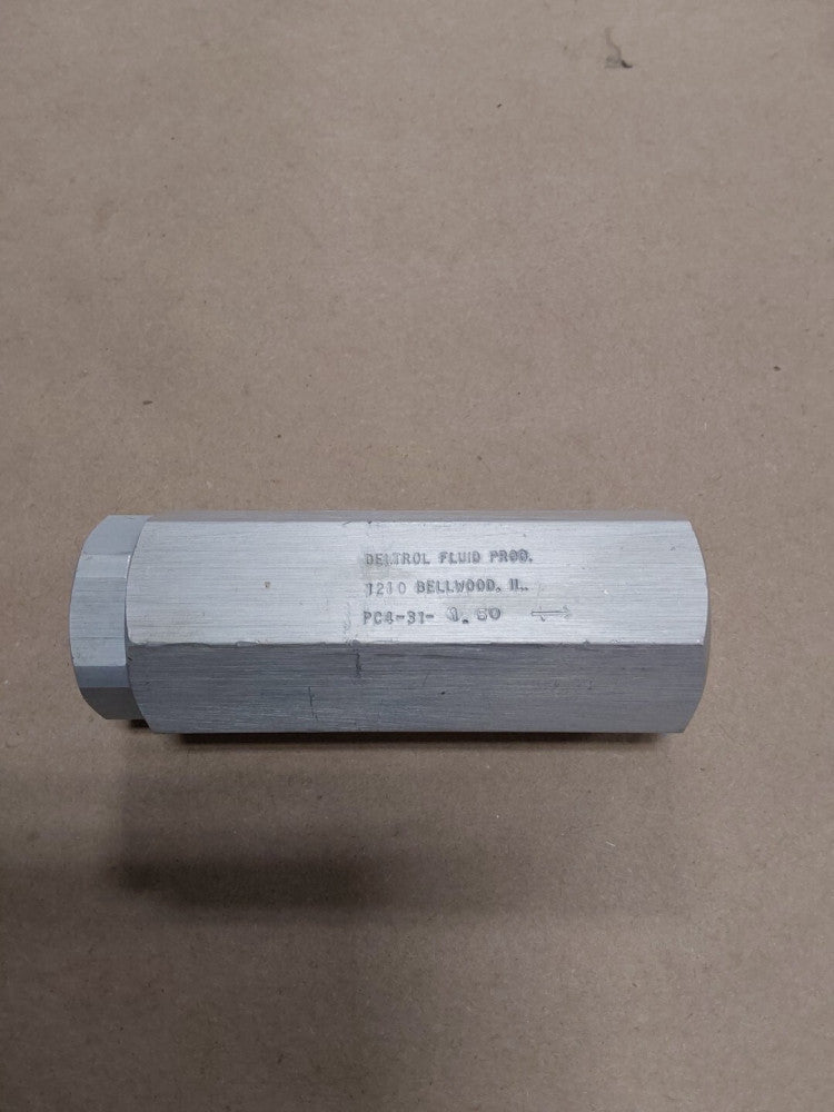 Deltrol Fluids PC4311.0  Flow Control Valve PC4-31-1.5 NEW