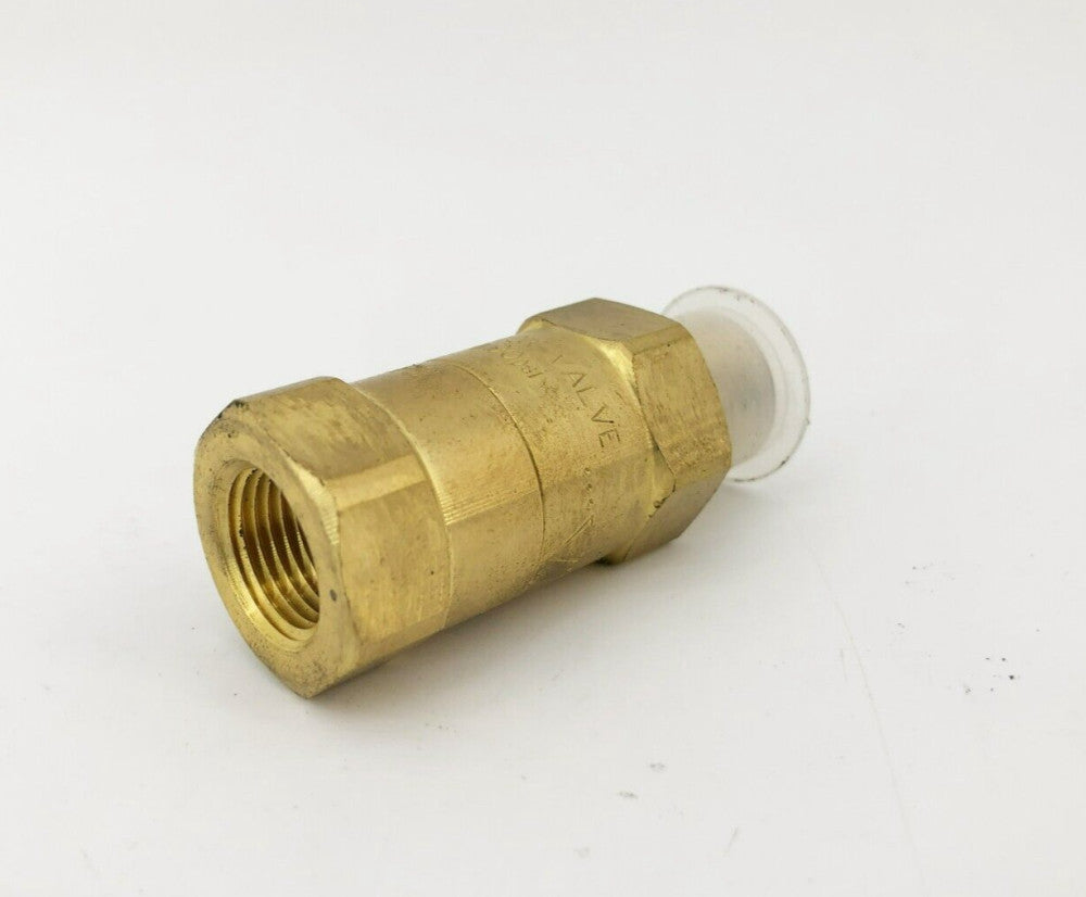New Dixon SCVM3 Excess Flow Safety Check Valve 3/8" 350psi Brass