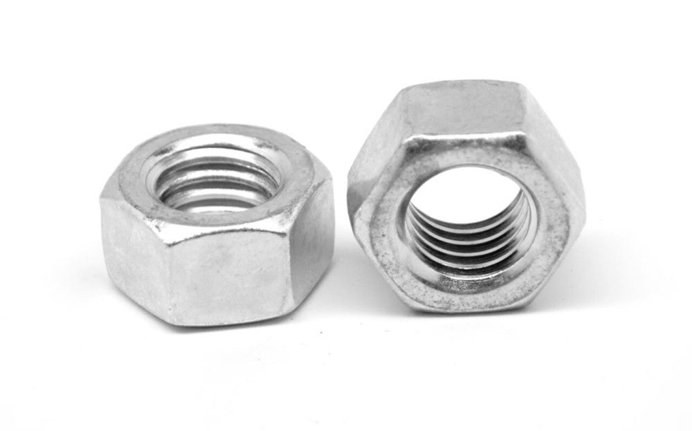 (50 PCS) M12 x 1.75 Coarse Thread DIN 934 Finished Hex Nut Stainless Steel 316