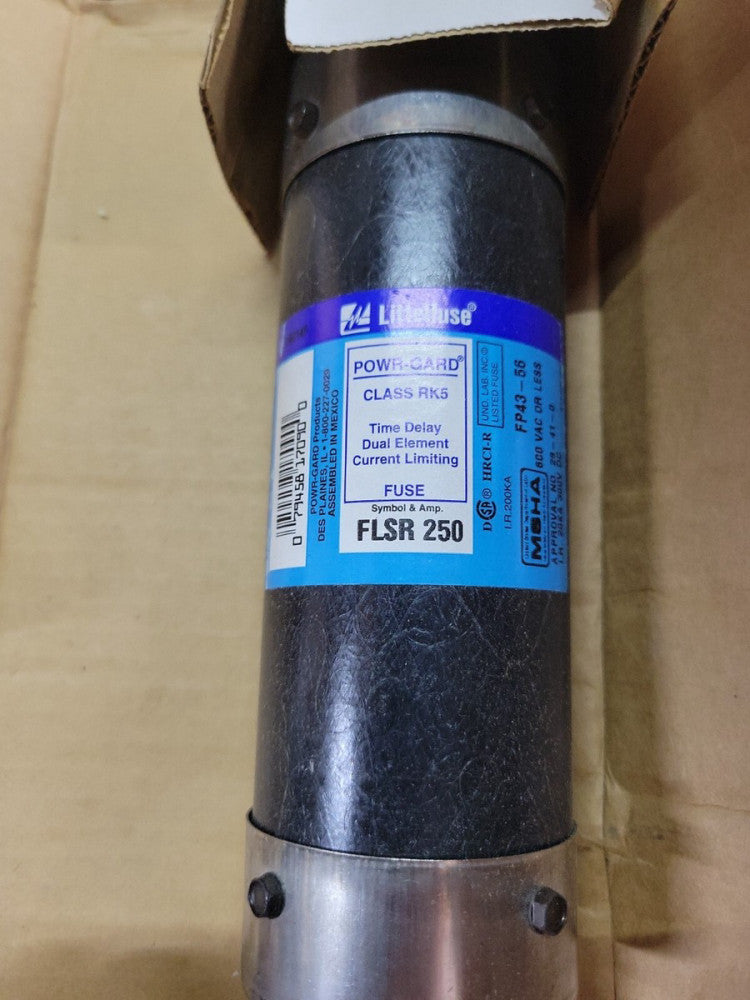 New Old Stock! Littlefuse FLSR250 250A 600V Fuse
