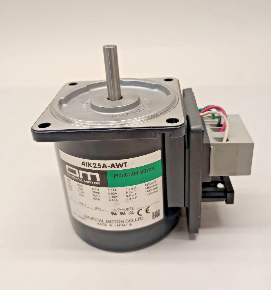 Oriental Motor 4IK25A-AWT Used Induction Motor 100/110/115V 50/60hz 1200/1450rpm
