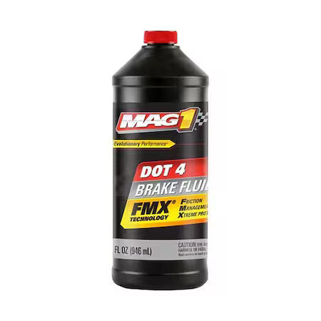 Mag 1 Mag1130 Dot 4 Brake Fluid, 32 Oz,Glycol Base
