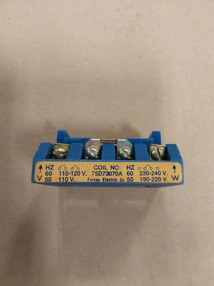 Furnas 75D73070A Dual Voltage Motor Starter Coil 110-120/220/208/240V AC...N76