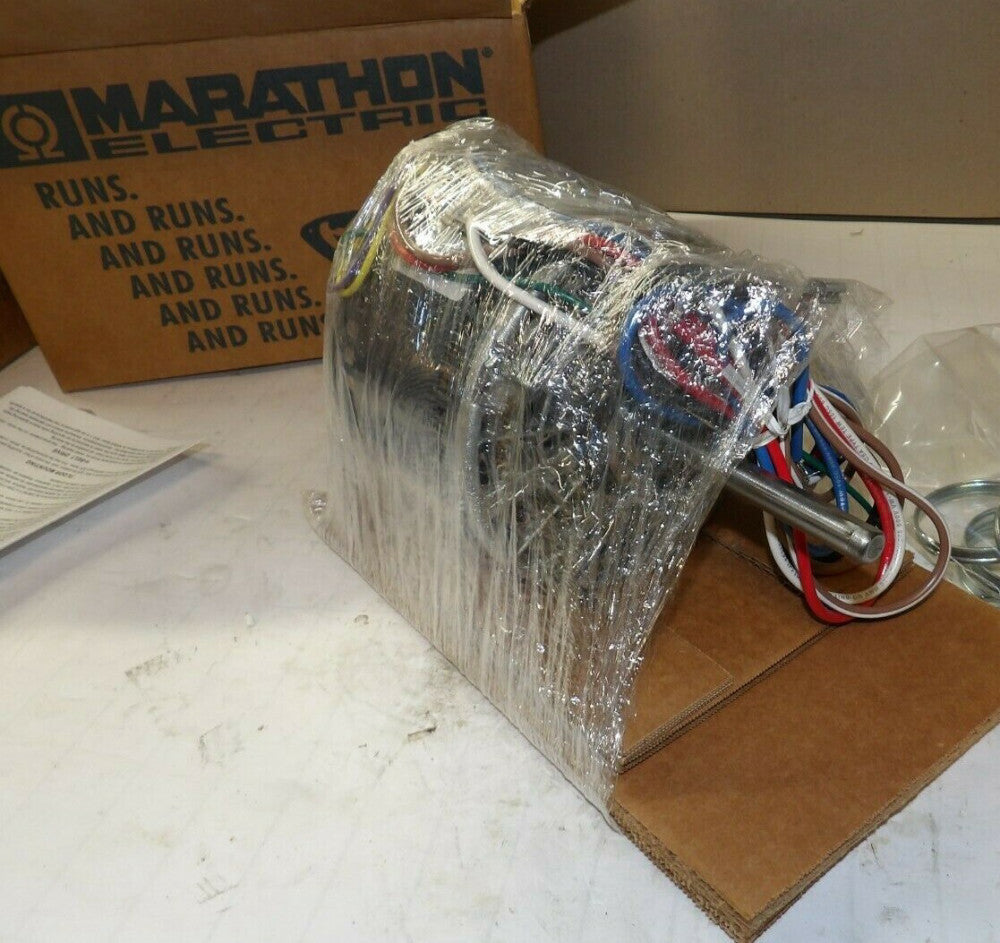 NEW MARATHON 1/4 HP BLOWER MOTOR 208-230 VAC 1Ø 1625 RPM 48Z FRAME OPAO X014