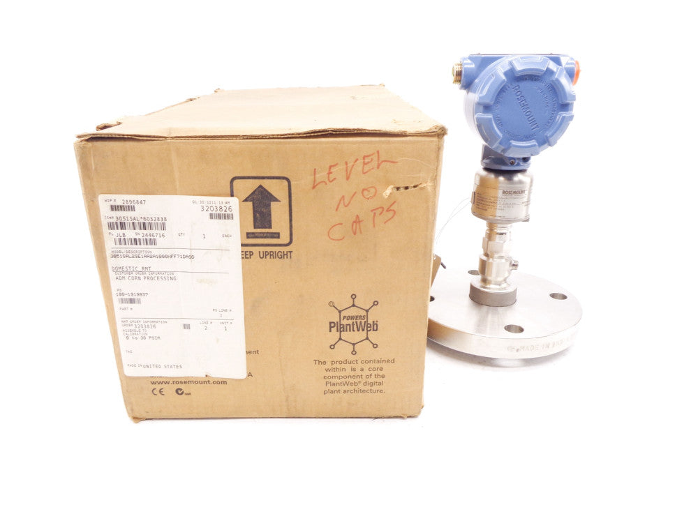 ROSEMOUNT 3051SAL2SE1AA2A1000NFF71DA00 0-30PSI NSMP