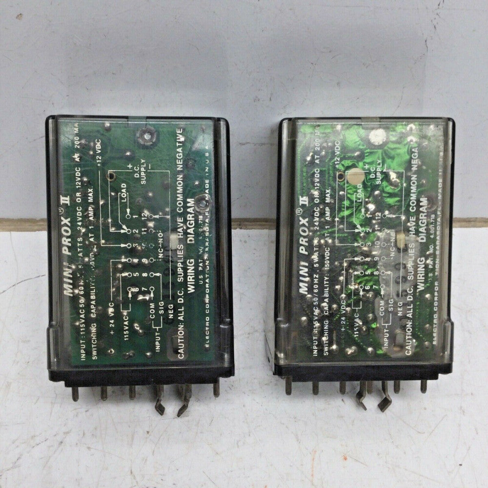 ELECTRO Corp MINI PROX II Model 5147 DC Switch, 115VAC 50/60Hz, 5 Watts (2 PACK)