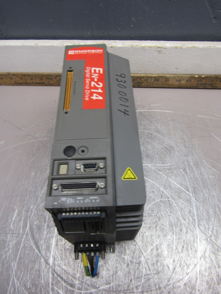 EMERSON DIGITAL SERVO DRIVE EN-214-05-000 960502-05 REV-B5 XLNT USED TAKEOUT !!!