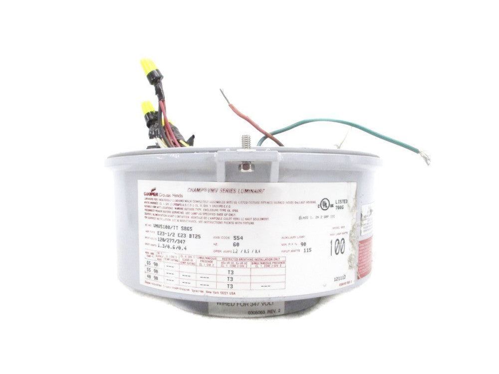 CROUSE HINDS VMVS100/TTS865 (AS PICTURED) NSNP
