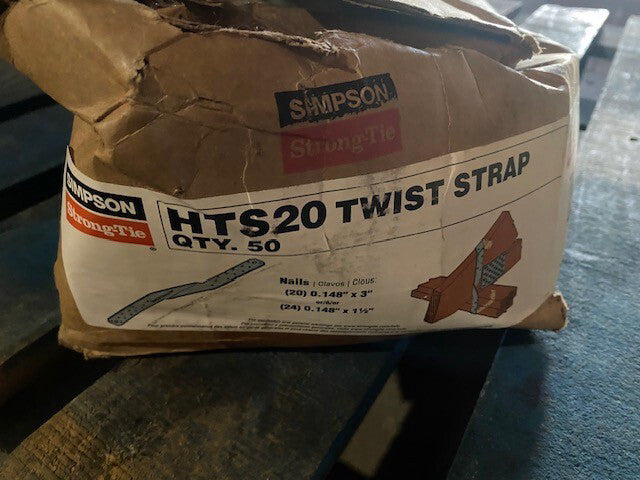 Simpson Strong-Tie HTS20 20-Inch Heavy Twist Strap 50 Pack – SPMX ...