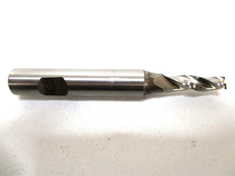 Conical Tool (B-303) 0.177 x 3/8 x 3/4 x 2-7/8 3-Flute RH HSS Tapered End Mill