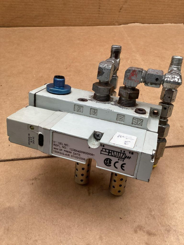 Numatics Solenoid Valve 122BA400M000061; 150 PSI
