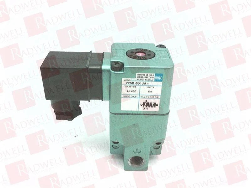 MAC VALVES INC 225B-501JA / 225B501JA (USED)