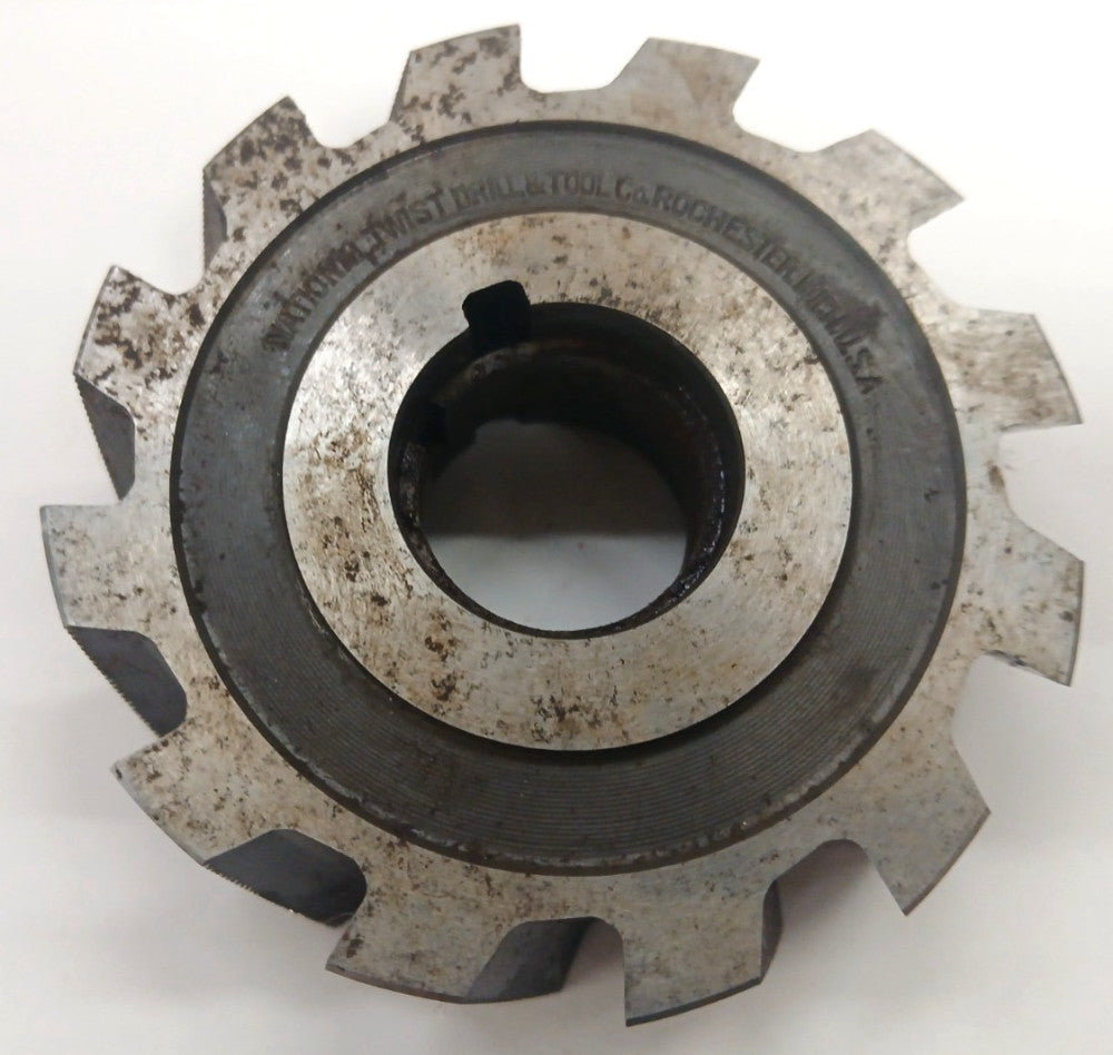 NATIONAL TWIST MILLING CUTTER 1001R DIA 3" ARBOR HOLE 1" KEY WAY 3/16"