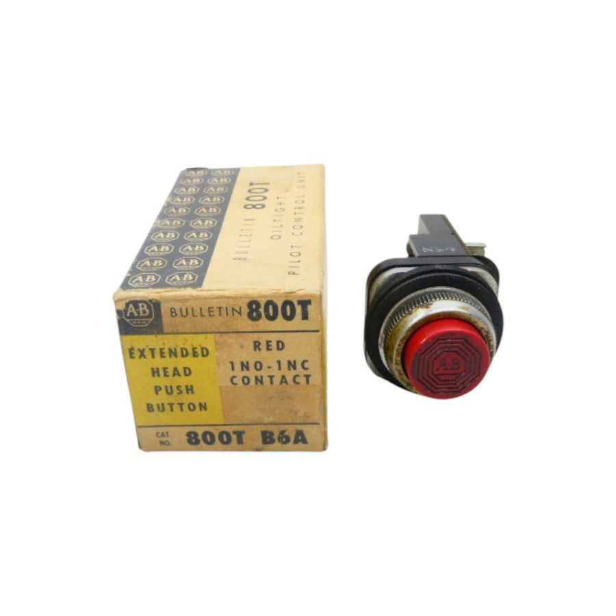 ALLEN BRADLEY 800T-B6A (BK/YL) NSMP