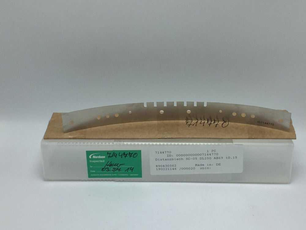 NEW NORDSON 7144770 NEW NORDSON SHIM SC-05 DL250 AB69 T0,15 PN# 7144770 