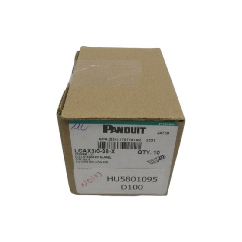 PANDUIT LCAX3/0-38-X (PKG OF 10) NSMP