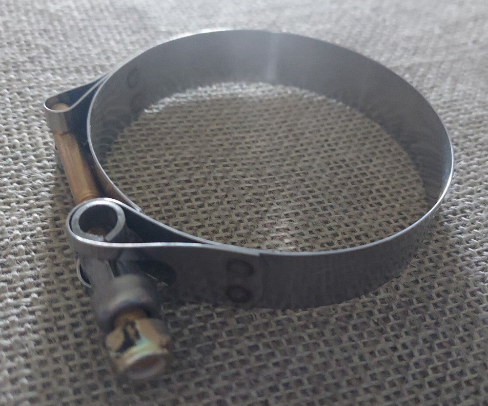 Clampco 94100-0350 Band Clamp. Standard T-Bolt. Zinc Plated 3.5" x 3.28" x 3.59"