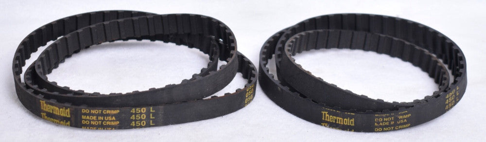 2 Count Thermoid Industrial Timing Belts  450L