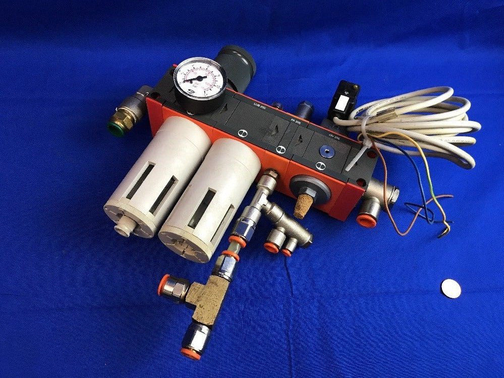 METAL WORK SKILLAIR FR200-20 FILTER-REGULATOR + LUB200 + PA200 + V3V-200