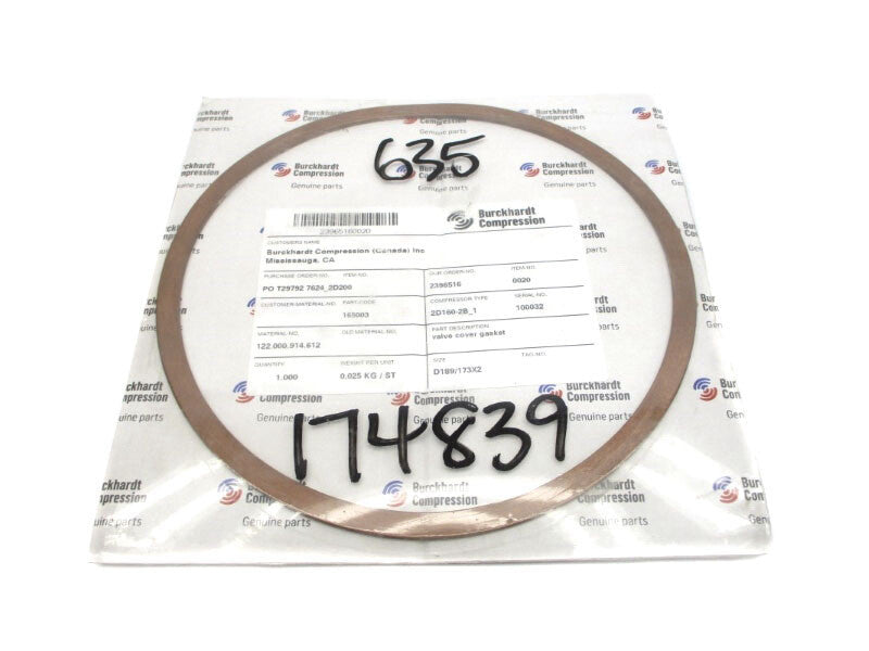 BURCKHARDT 122.000.914.612 NSMP