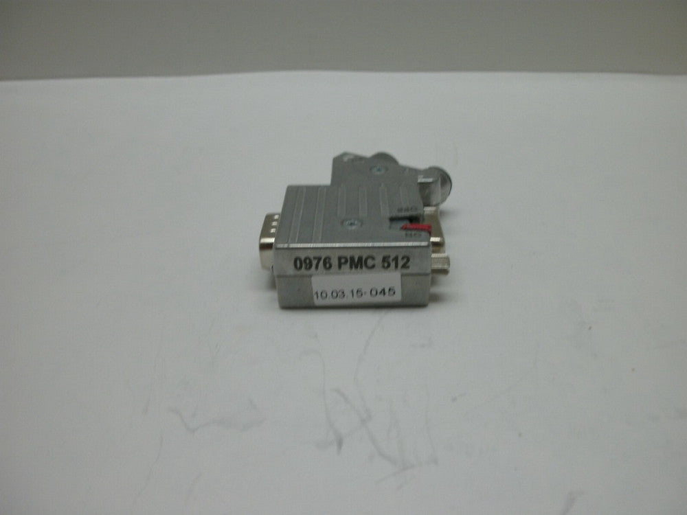LUMBERG AUTOMATION 0976 PMC 512 CONNECTION PLUG 35DEG M12 W/PG 9 PIN NEW NO BOX