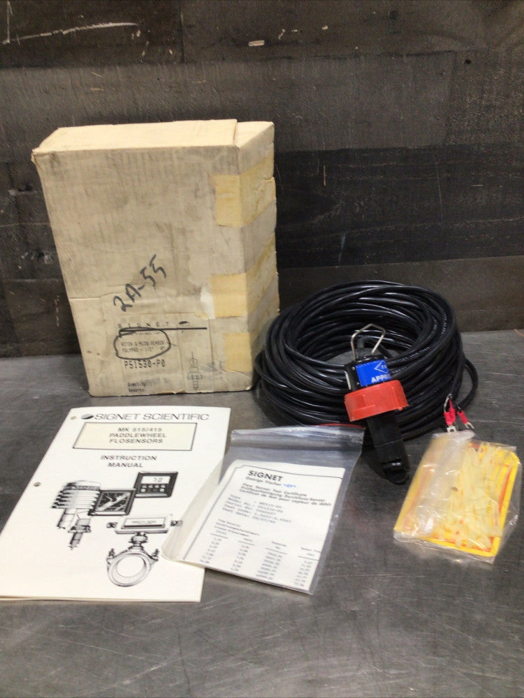 New Georg Fischer 198 801 620 P51530-p0 0.5" to 4" Ppti Flow Sensor Nos Surplus