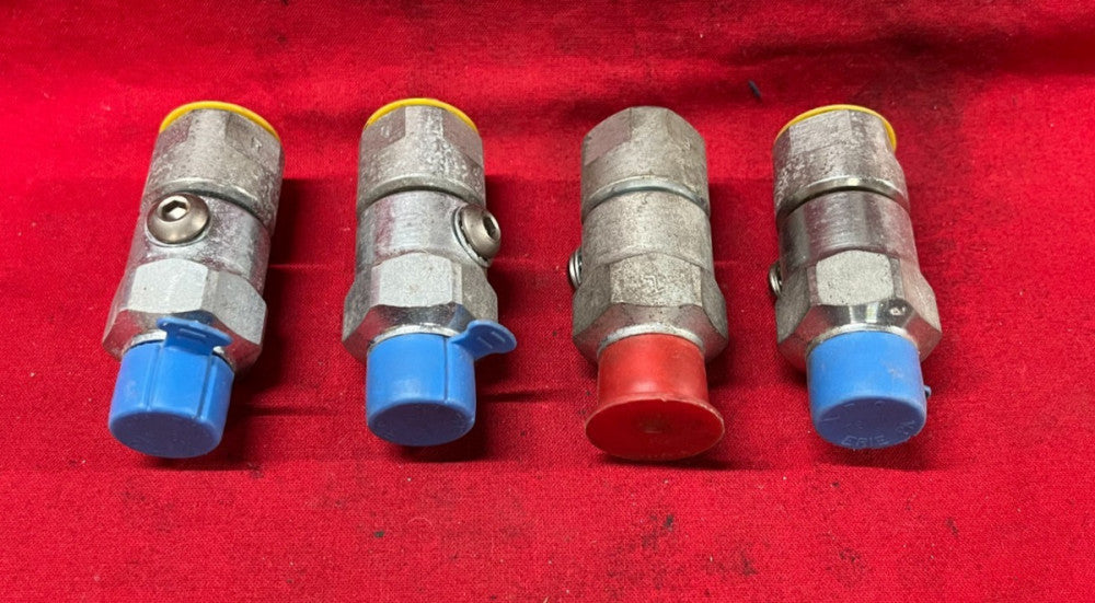 UNBRANDED HYDRAULIC SWIVEL FITTINGS 3/8"FNPT X 3/8"MNPSM (LOT OF 4)