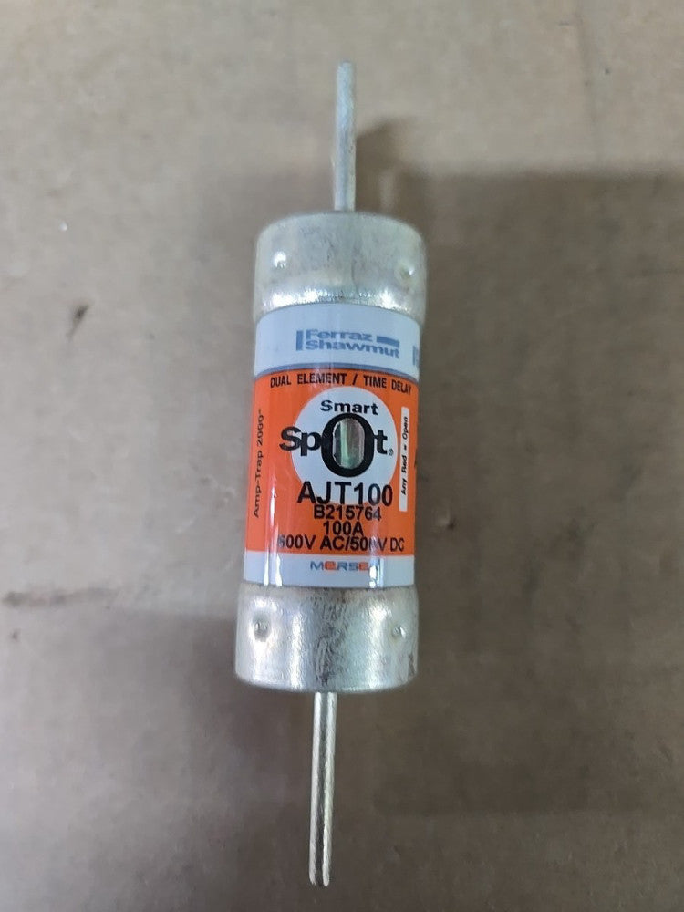 1) New Old Stock Ferraz Shawmut Current Limiting Time Delay Fuse AJT100