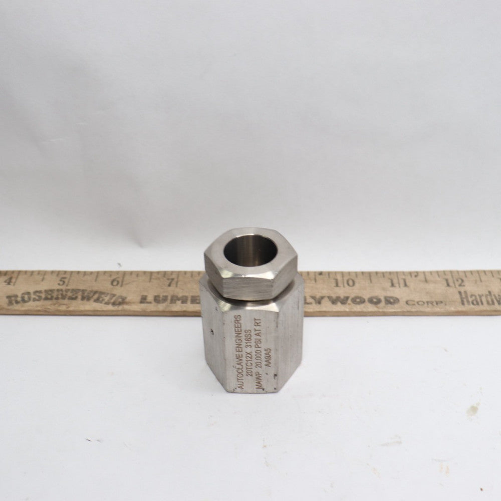 Autoclave Engineers Tube Cap Medium Pressure Female 20TC12X