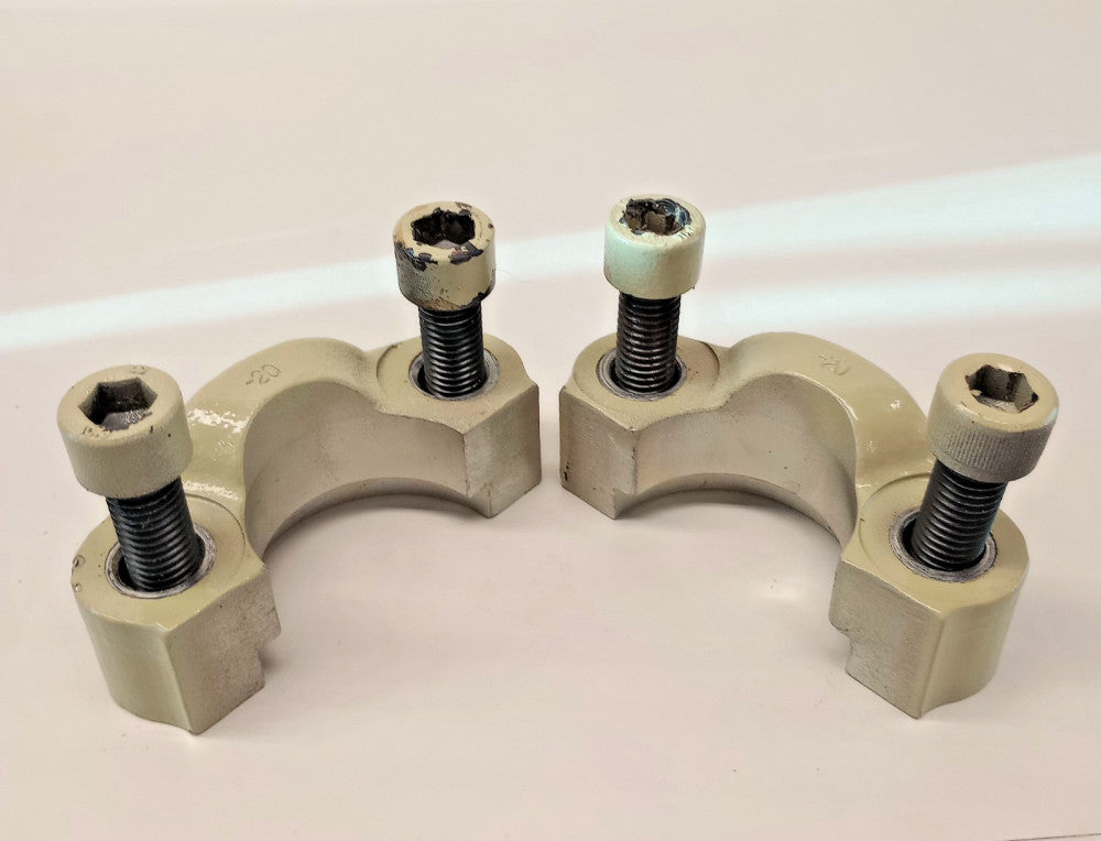 Clamp 20 Used Split Flange Halves 1-1/4-inch (2-halves) 1A-L130 M12-1.75 x 50mm