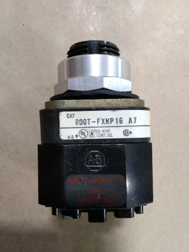 Allen Bradley Push Buttons (Green) PN 800T-FXNP16XA7 Series T 