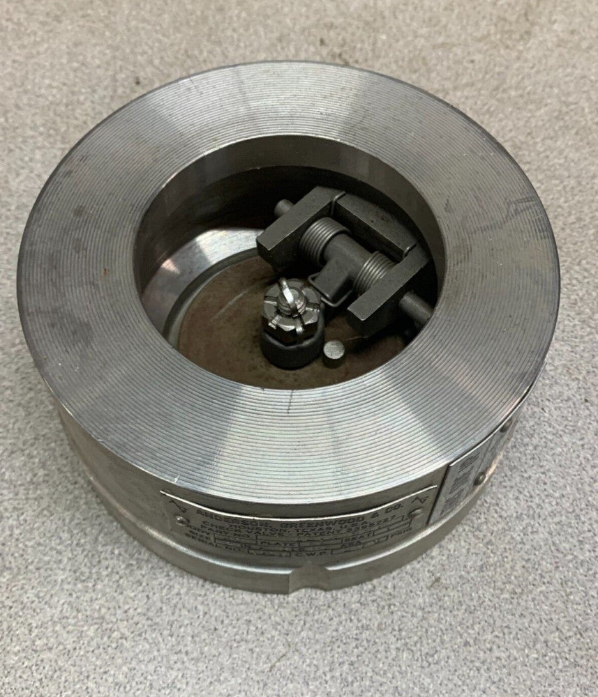 NEW NO BOX ANDERSON GREENWOOD CV1A0215SST 2" SS CHECK VALVE CVIA0215 SST