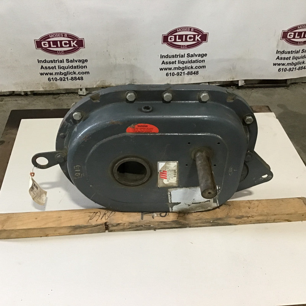 Motion Industries 215 Hydroil Shaft Mounted Speed Reducer Ratio 15:1