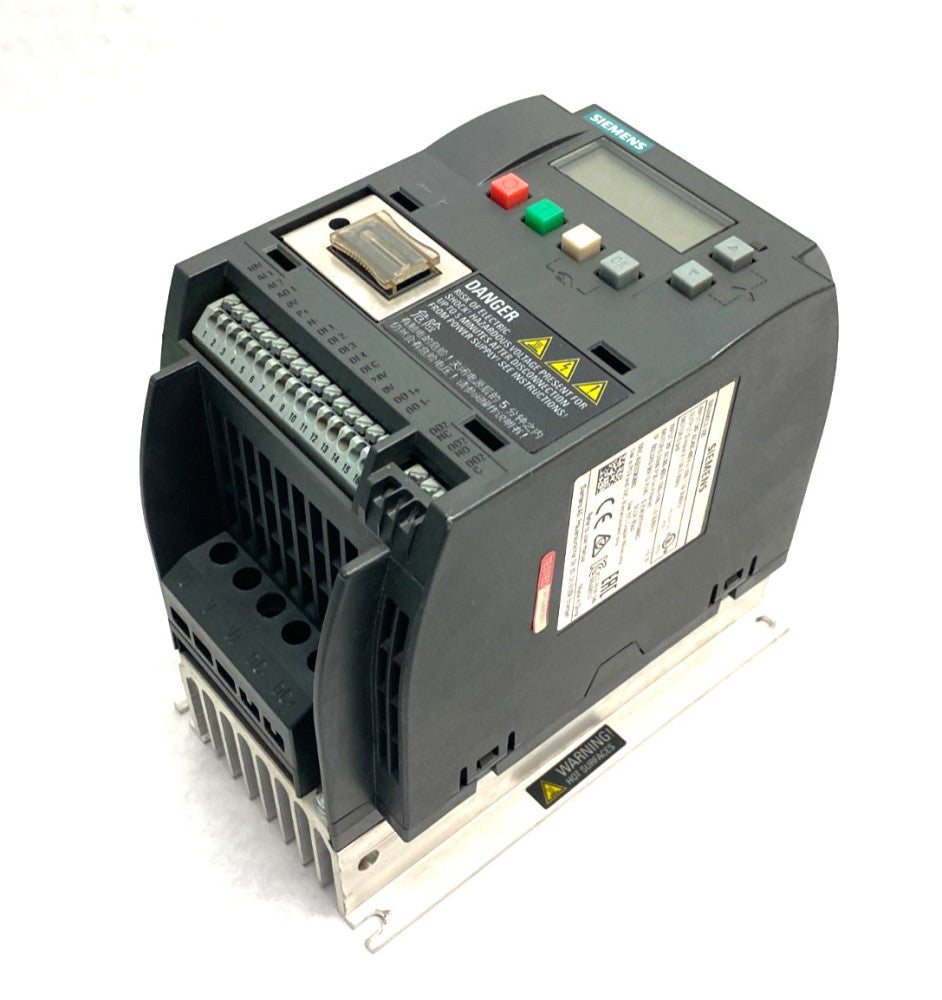 Siemens 6SL3210-5BE13-7UV0 SINAMICS V20 Variable Frequency Drive 380-480V 3 AC
