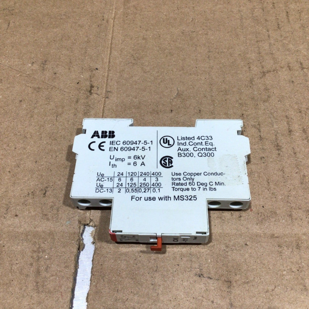 ABB 60947-5-1 MS325 Manual Starter, NOS