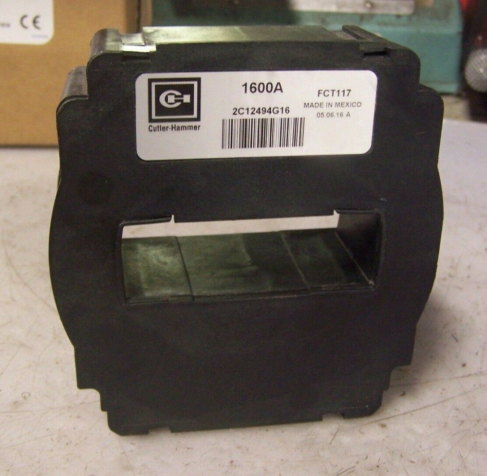 NEW CUTLER HAMMER 1600 AMP CURRENT TRANSFORMER 2C12494G16