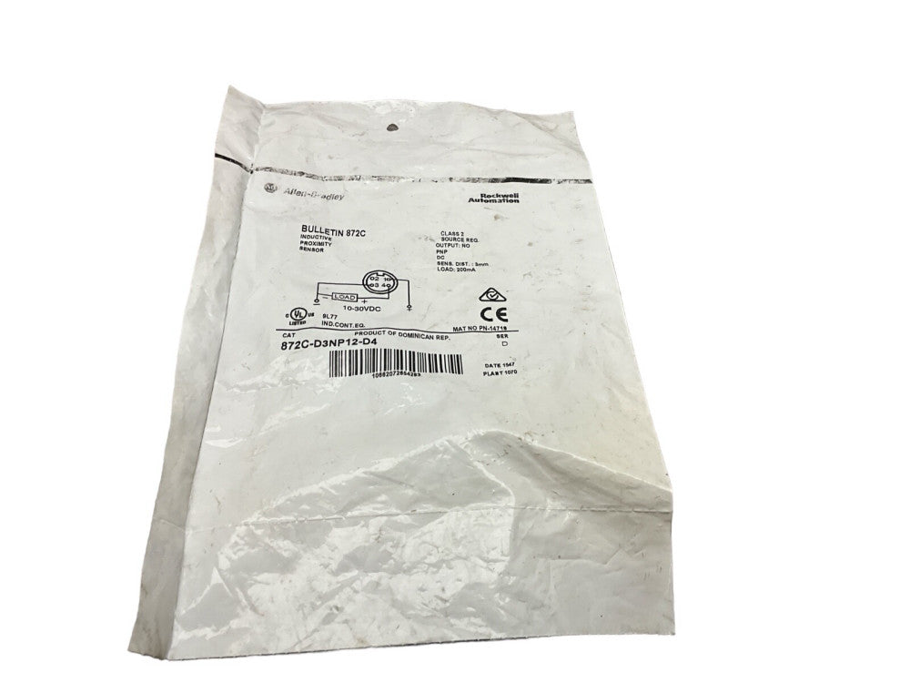Allen-Bradley Rockwell Automation Bulletin 872C Inductive Proximity Sensor