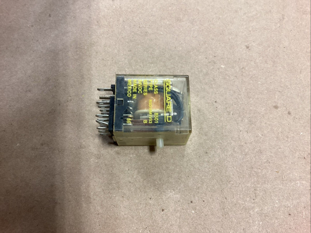 Square D RSD14M1V53 Relay 24VDC Series B 8501 24 VDC