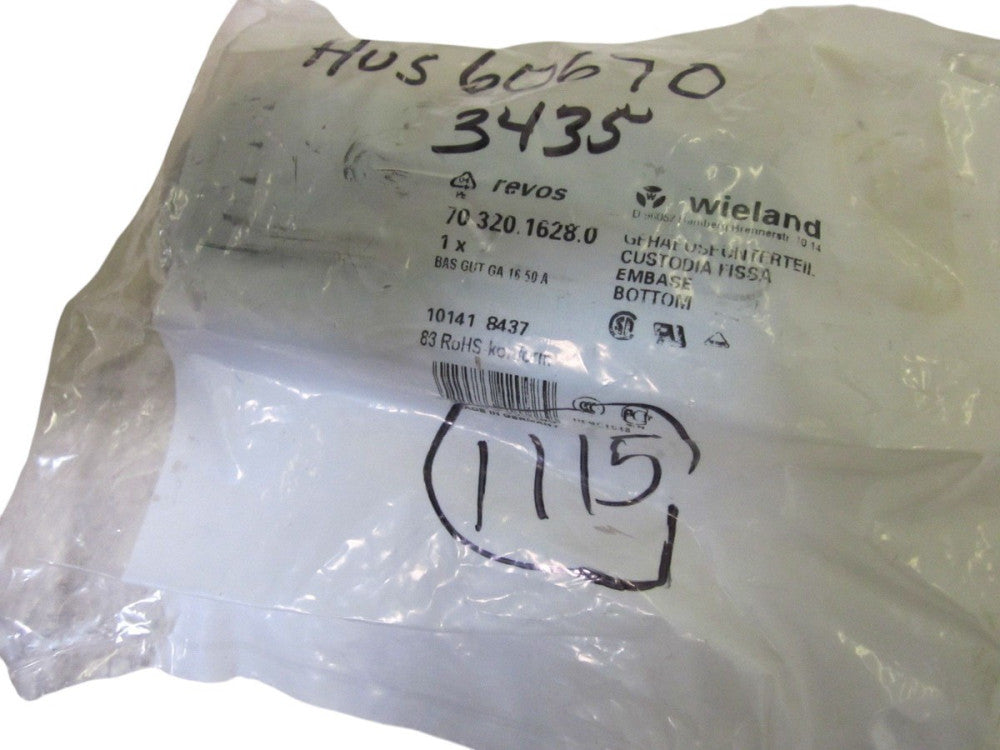 WIELAND REVOS 70.320.1628.9 CONNECTOR HOUSING NSMP