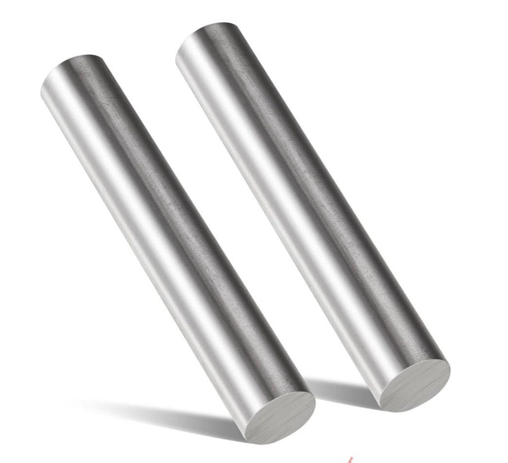 Gisafai 2 Pack 1 Inch Diameter Carbon Steel Rod Hot Rolled 6 Inch Metal Stock