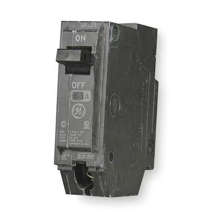 Ge Thql1115 Molded Case Circuit Breaker, Thql Series, 15A, 1 Pole, 120/240V Ac,
