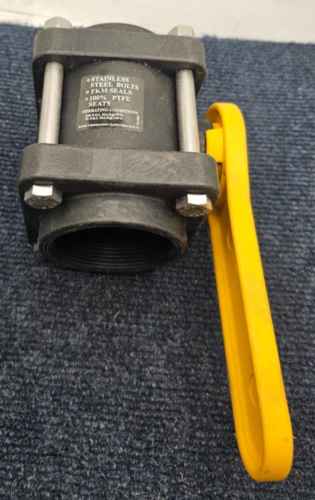 BANJO V200 : Poly Standard Port Ball Valve 2" FNPT VL1001 25051