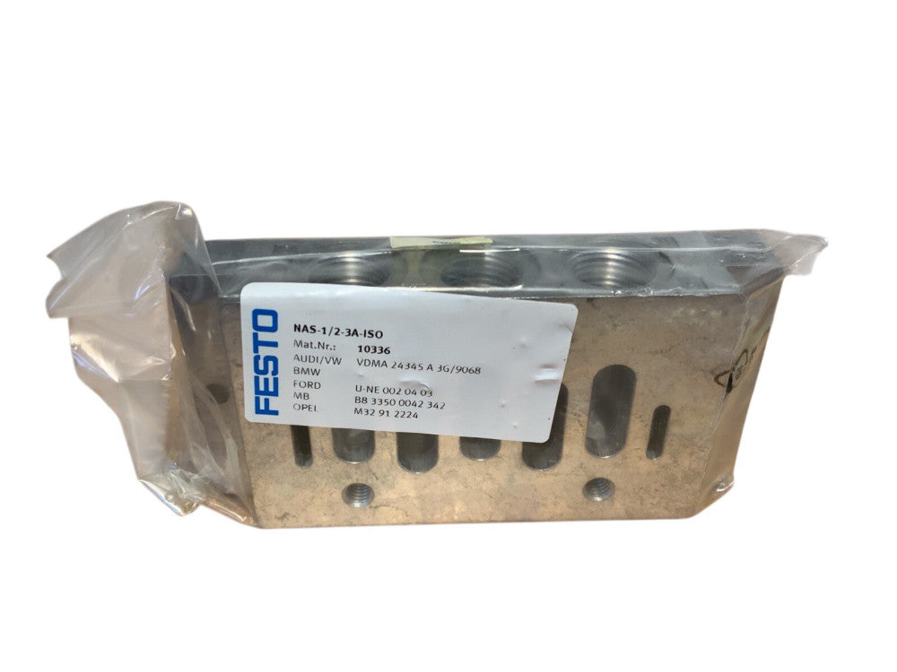 NEW Festo 10336 Individual subbase NAS-1/2-3A-ISO