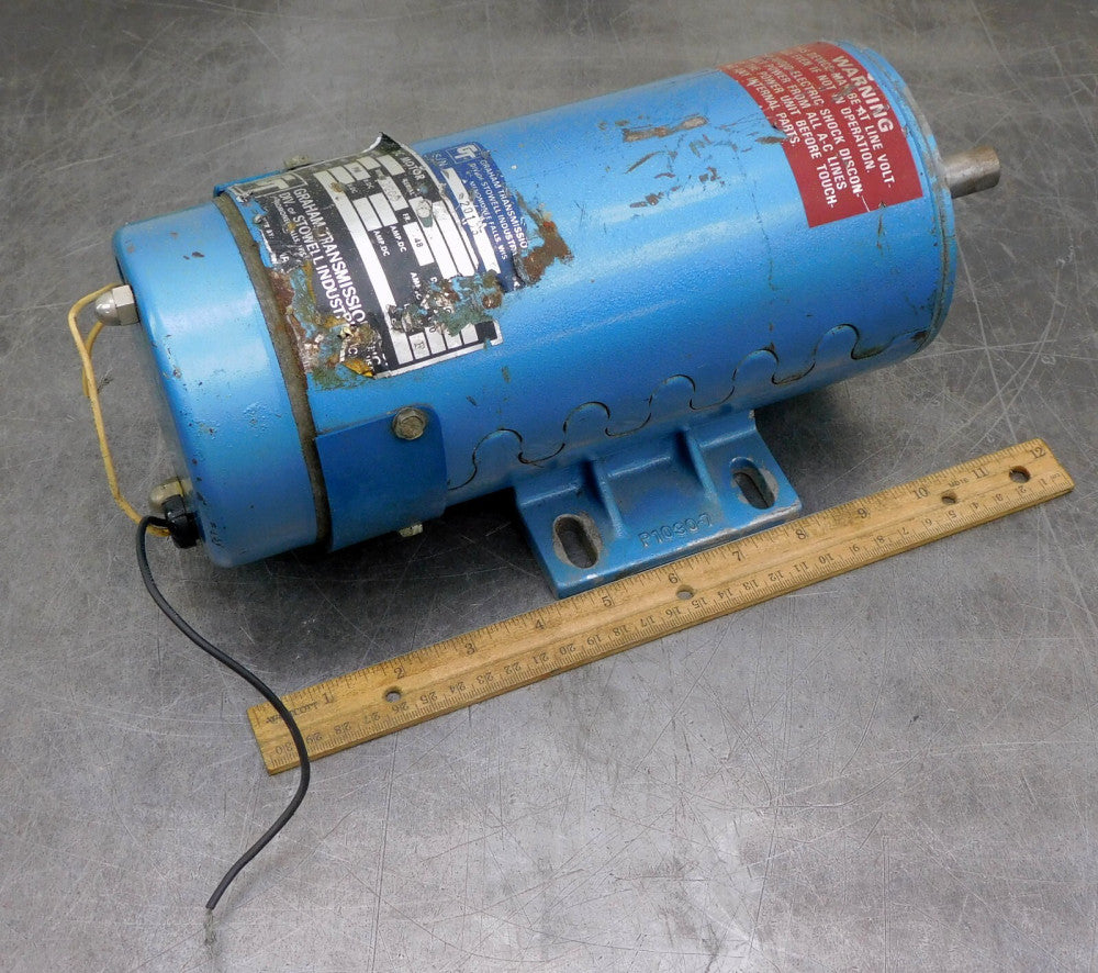 Graham Transmission 20105 Electric DC Motor 48 Frame 2.1 A 1200 RPM 1/4 HP