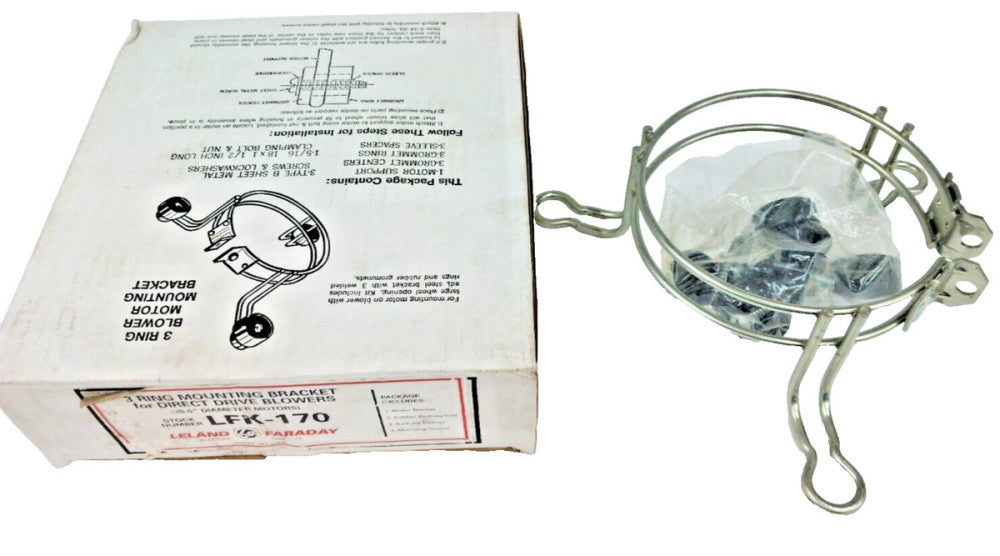 NEW LELAND FARADAY 3 RING 5.5" DIAMETER MOUNTING BRACKET  LFK-170