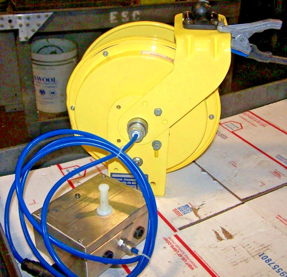 Conductix 50' Static Grounding Hose Reel CA14639 With Grounding Unit VESC60